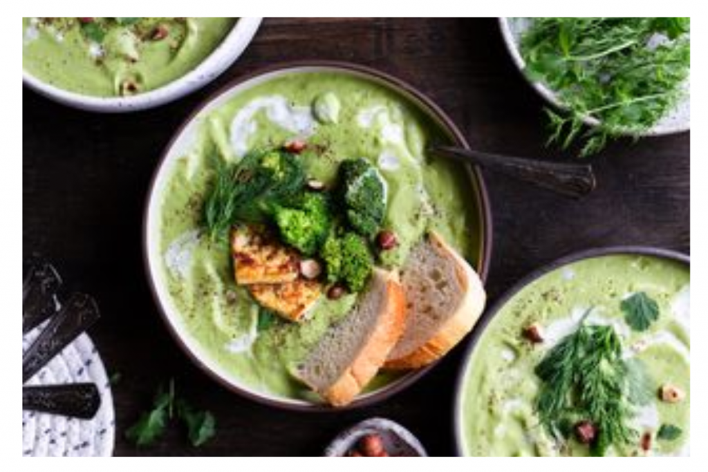 Roasted Broccoli Soup