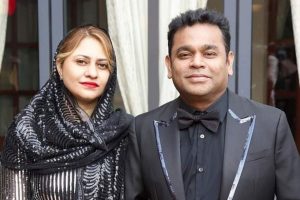 AR Rahman and Saira Banu