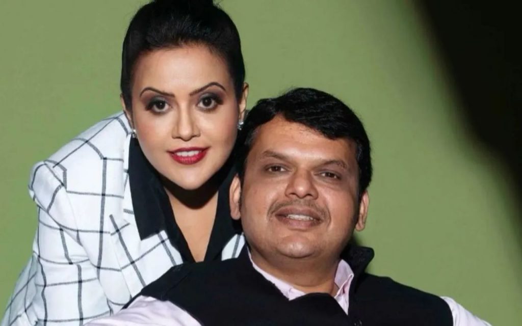 Amruta And Devendra Fadnavis