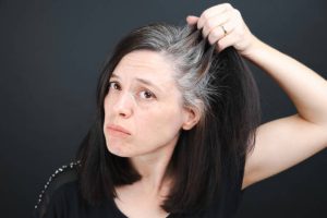 turning grey hair to black