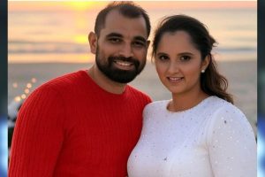 Mohammed Shami and Sania Mirza