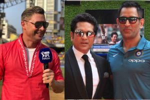 Michael Clarke, Sachin Tendulkar and MS Dhoni