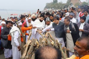 Acharya Kunal Kishore Funeral