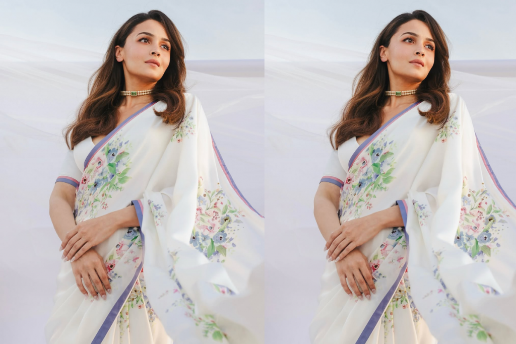 Alia Bhatt Saree Look 7