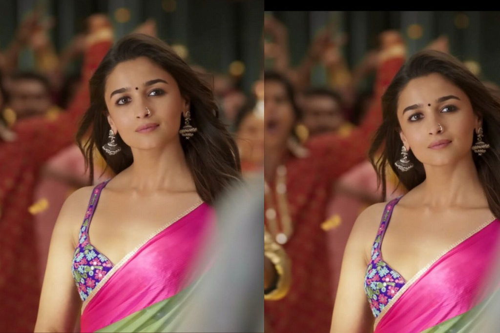 Alia Bhatt Saree Look 2