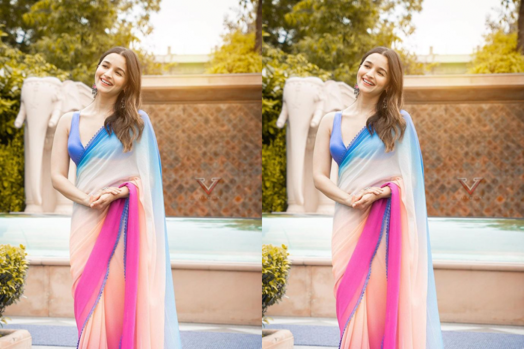 Alia Bhatt Saree Look 3