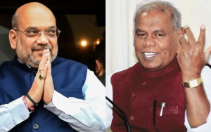 Amit Shah Jitan Ram Manjhi