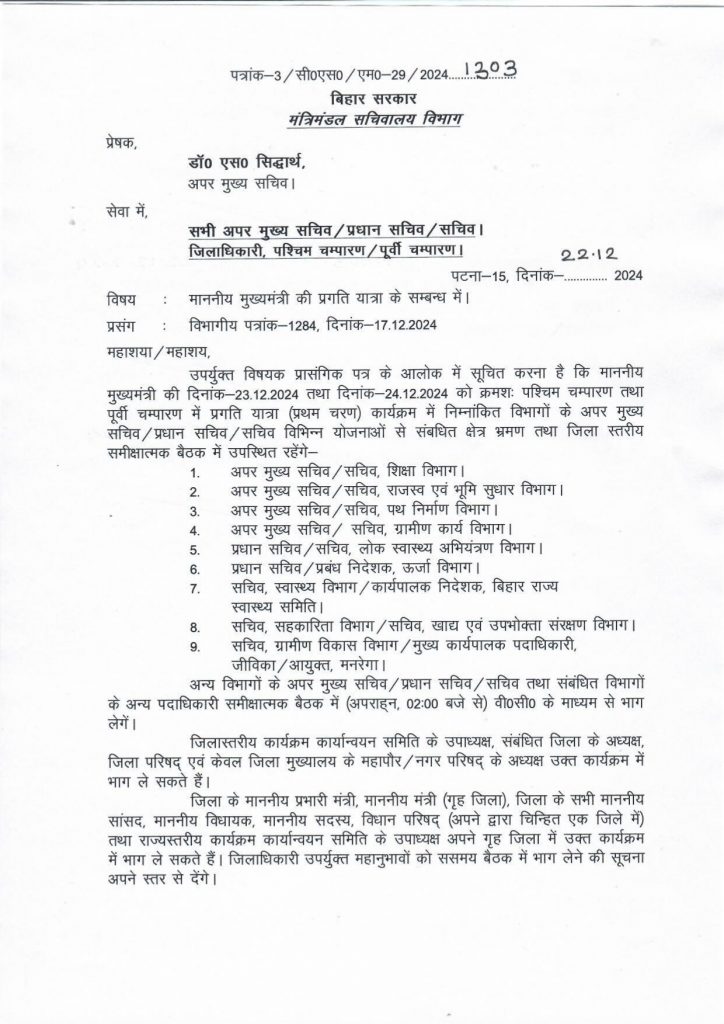 Bihar Cabinet News