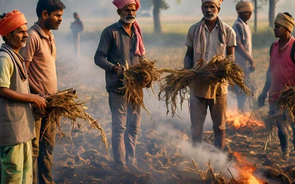 Bihar Stubble Burning Farmers 1 1