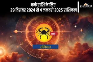 Cancer Weekly Horoscope 29 December 2024 to 4 January 2025 in Hindi