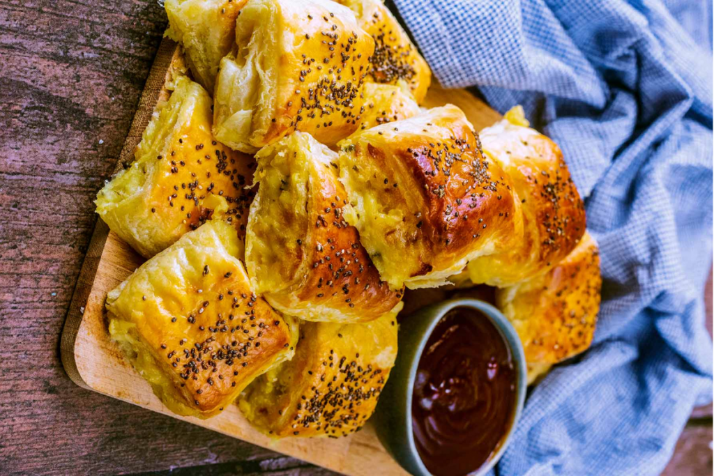 Cheese and Onion Rolls 1