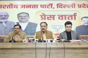 Delhi BJP Press Conference