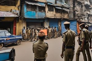 Kolkata police raid symbolic raid