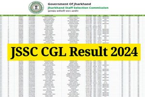 JSSC CGL Result Out