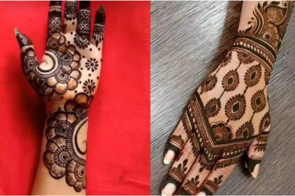 Mehndi design for engagement