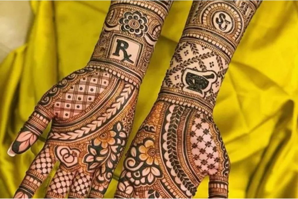 Mehndi design for engagement 1