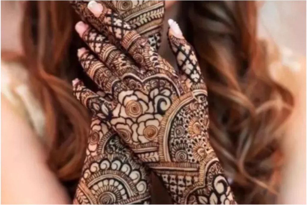 Mehndi design for engagement