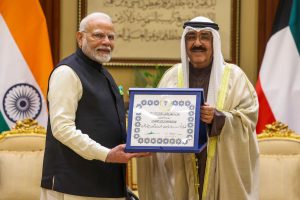 PM Modi conferred Kuwaits highest honour