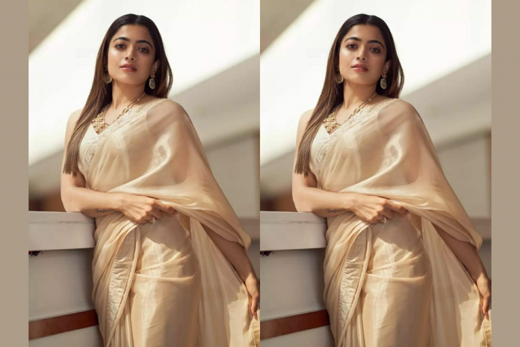 Rashmika Saree Look 2