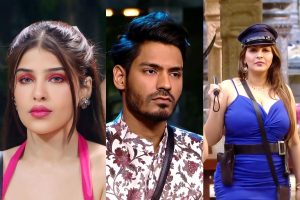 Bigg Boss 18 Eviction Left Edin Rose Middle Digvijay Rathee Right Yamini Malhotra