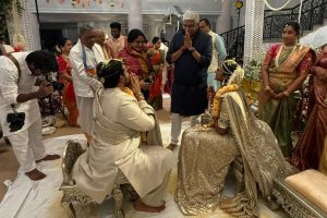 PV Sindhu Venkat Sai Wedding Photo