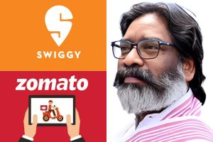 hemant soren govt decision zomato swiggy