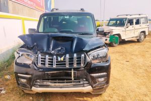 jmm mla convoy accident news jharkhand