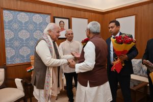 Nitish Meet New Governor