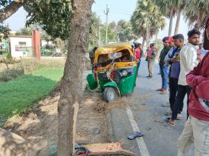 saharsa road accident