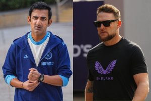 Gautam Gambhir and Brendon Mccullum