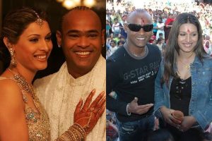 Vinod Kambli and Andrea Hewitt