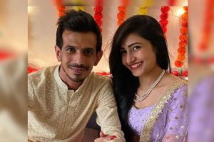 Yuzvendra Chahal and Dhanshree