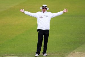 Umpire Giving Wide Sign