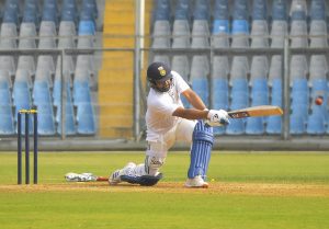 Ranji Trophy: Rohit Sharma practices