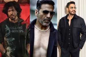 Shahrukh Khan, Akshay Kumar and Ajay Devgn