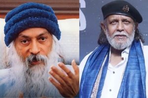 Osho Rajneesh and Mithun Chakraborty