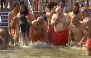 Amit Shah In Maha Kumbh 2025