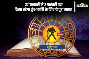 Aquarius Weekly Horoscope 27 January to 2 February 2025 in Hindi