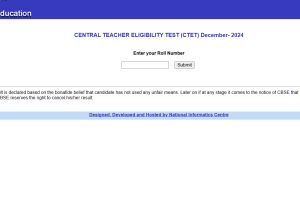 CTET December Result 2024 Out