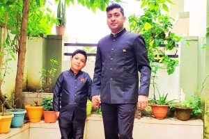 IAS Officer Rajeev Ranjan and His Son Aditya