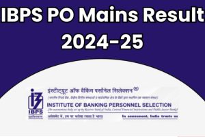 IBPS PO Main Result 2024 Out