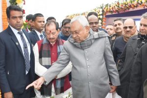 Bihar CM Nitish Kumar in Muzaffarpur