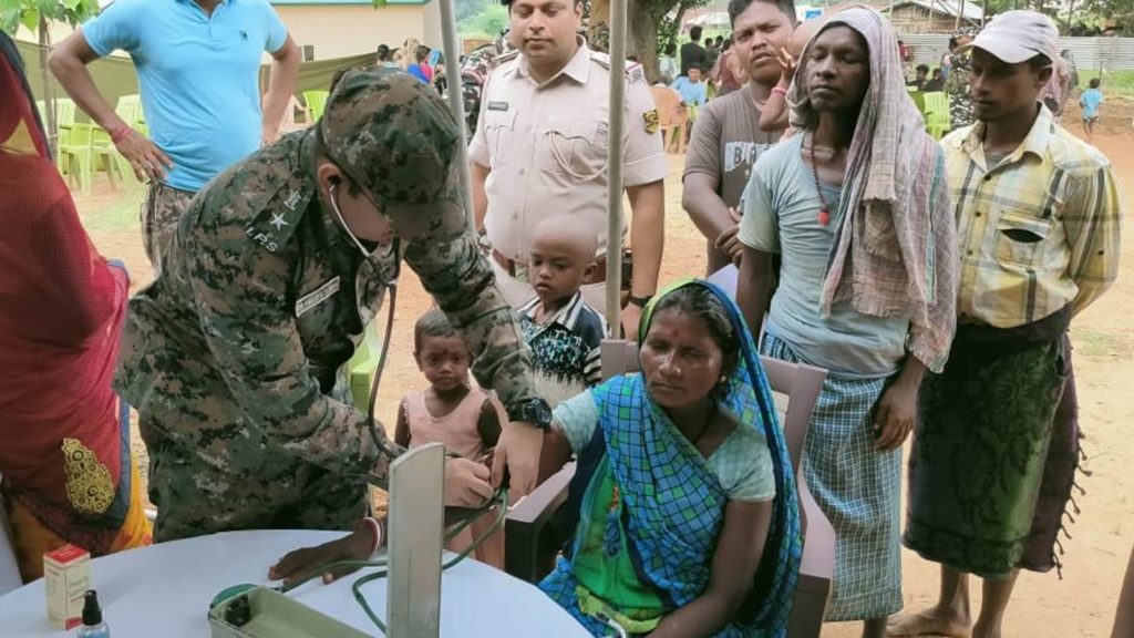 IPS dr shaurya suman became a doctor inaugurated the health camp