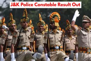 JK Police Constable Result Out