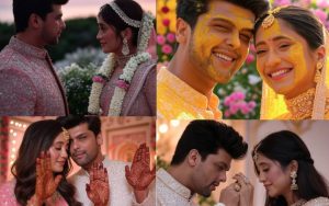 Kushal Tandon Shivangi Joshi wedding photos