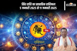 Leo Weekly Horoscope 5 January 2025 to 11 January 2025 in Hindi