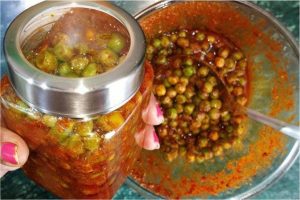 Matar Achar Recipe