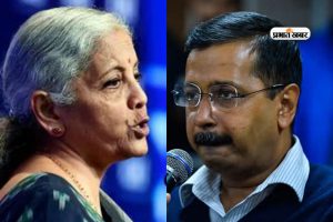 Nirmala Sitharaman and Arvind Kejriwal