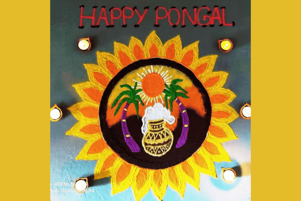 Pongal Rangoli 11