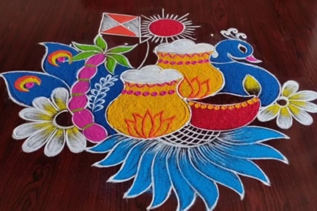 Pongal Rangoli 8